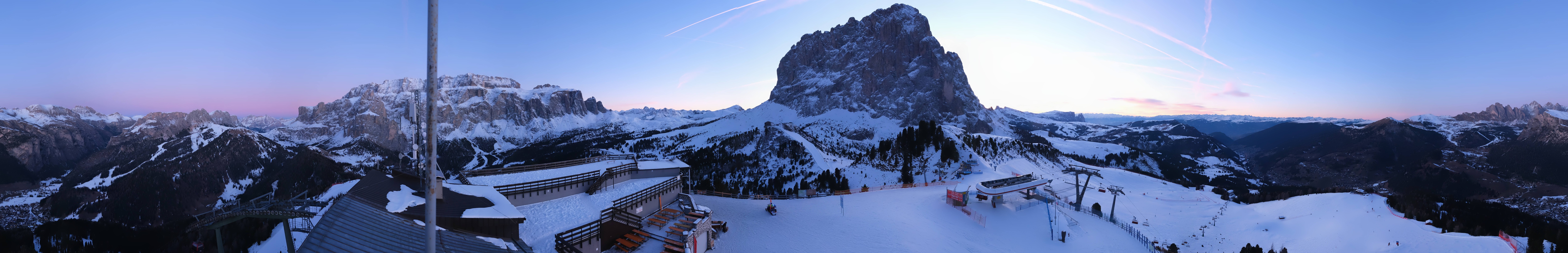 Archiv Foto Webcam Gröden: Ausblick Ciampinoi