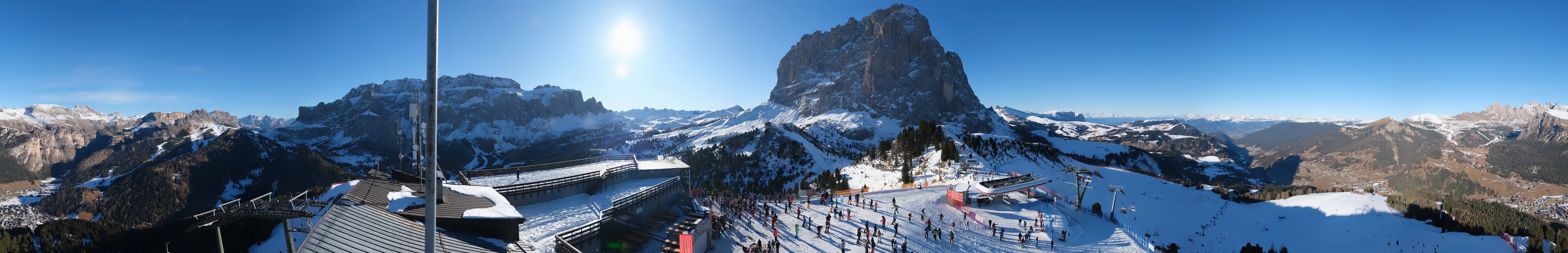 Archiv Foto Webcam Gröden: Ausblick Ciampinoi