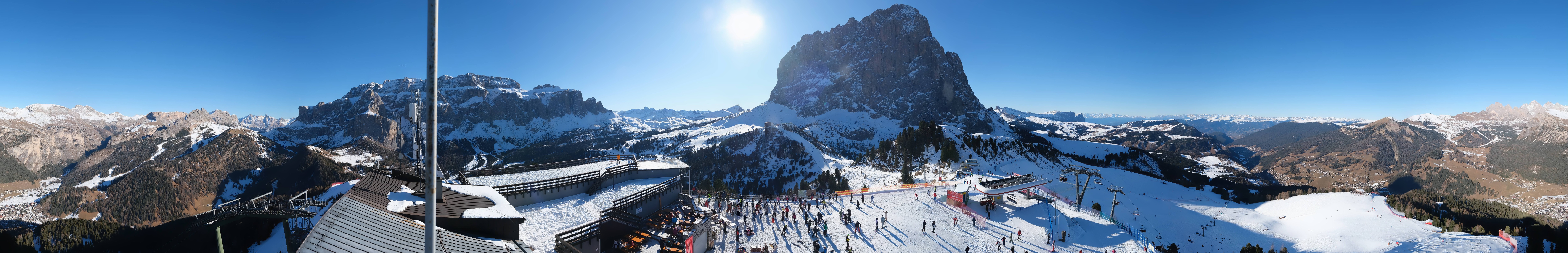 Archiv Foto Webcam Gröden: Ausblick Ciampinoi