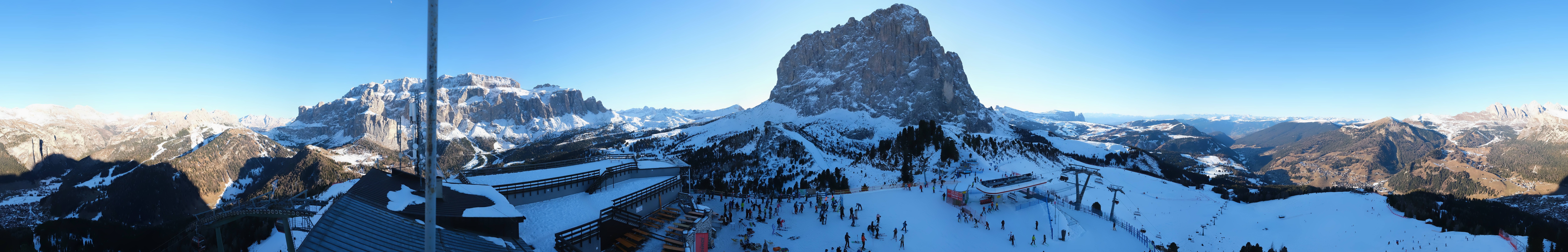 Archiv Foto Webcam Gröden: Ausblick Ciampinoi