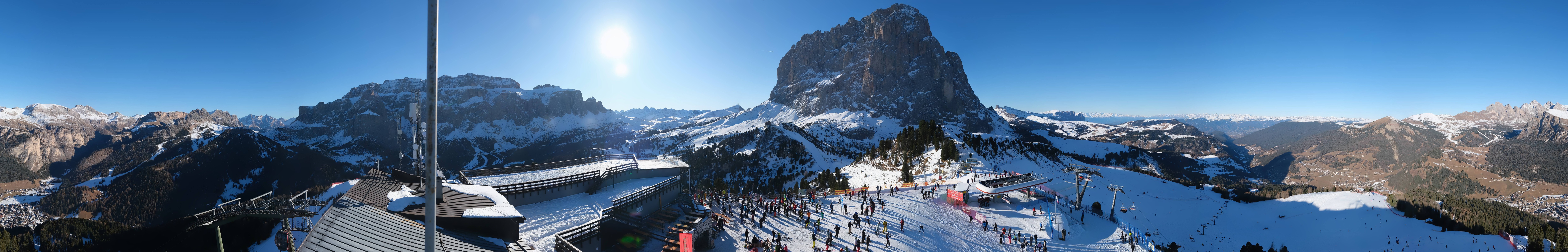 Archiv Foto Webcam Gröden: Ausblick Ciampinoi