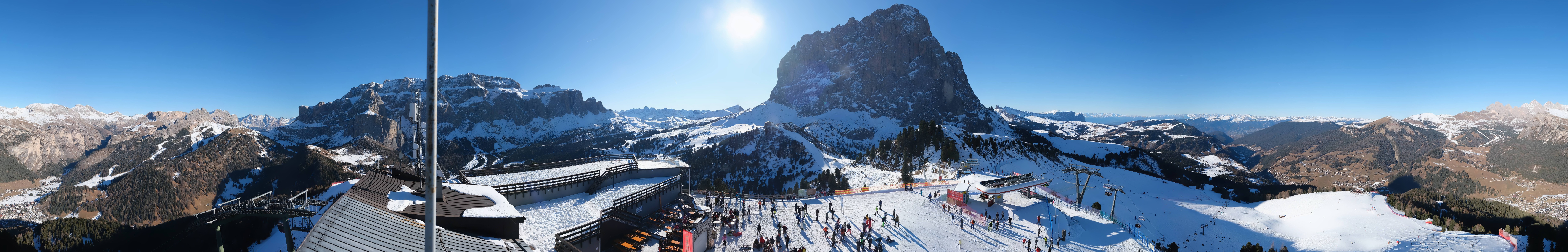 Archiv Foto Webcam Gröden: Ausblick Ciampinoi
