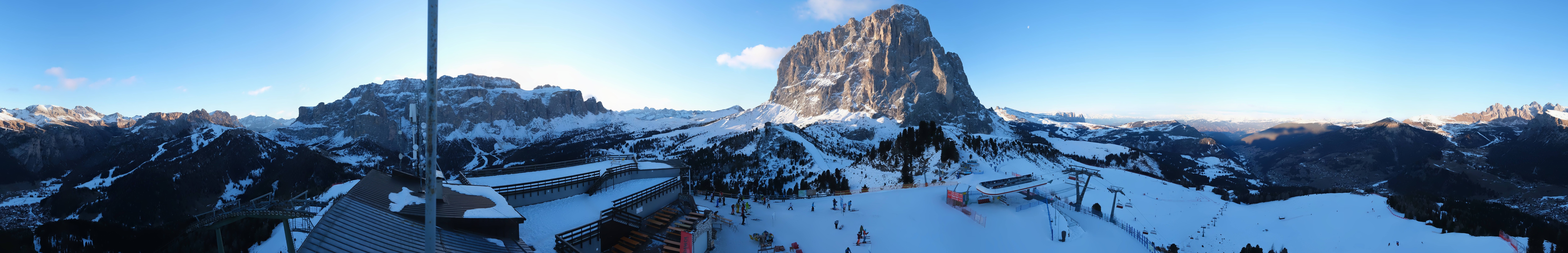 Archived image Webcam Val Gardena - View Ciampinoi top station