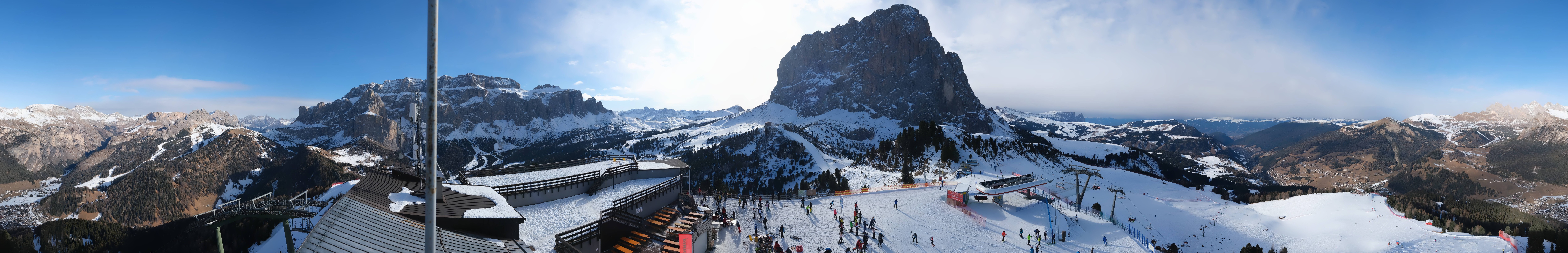 Archived image Webcam Val Gardena - View Ciampinoi top station
