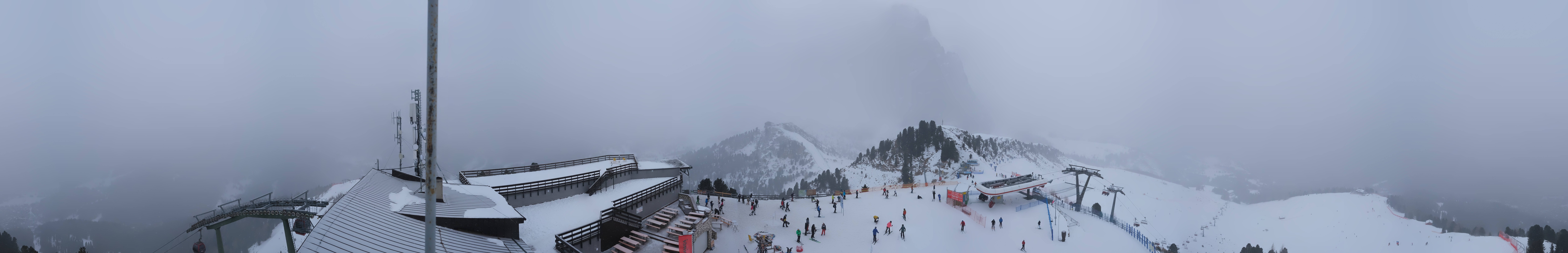 Archived image Webcam Val Gardena - View Ciampinoi top station