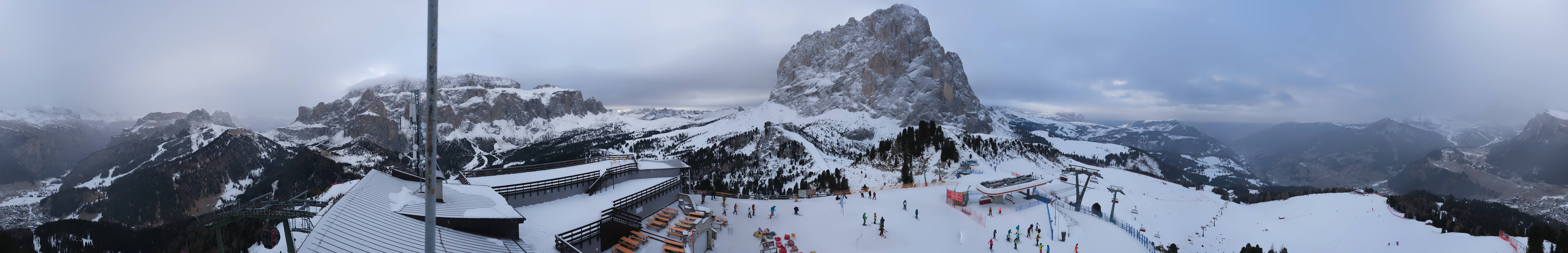 Archiv Foto Webcam Gröden: Ausblick Ciampinoi