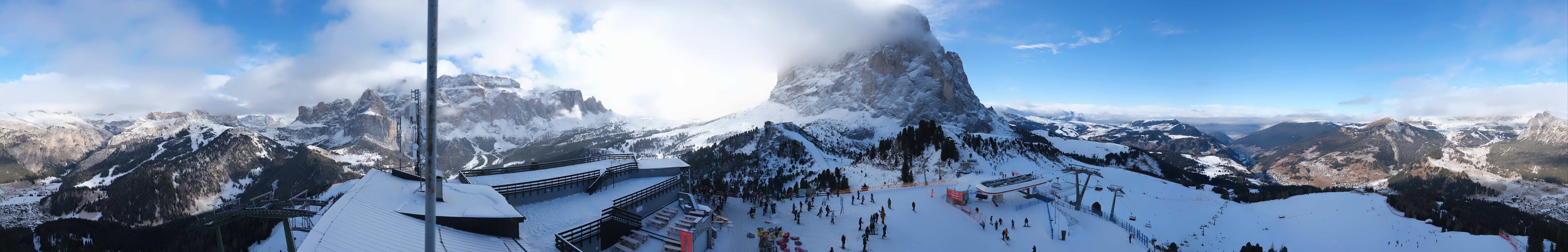 Archiv Foto Webcam Gröden: Ausblick Ciampinoi