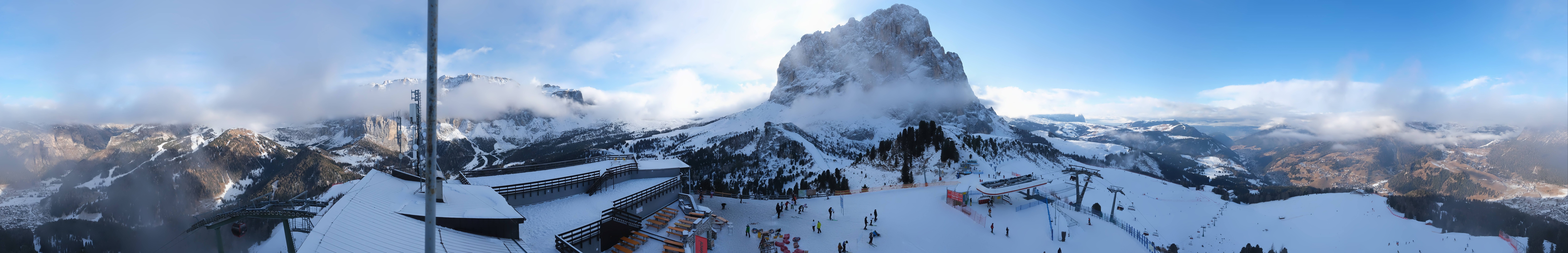 Archiv Foto Webcam Gröden: Ausblick Ciampinoi