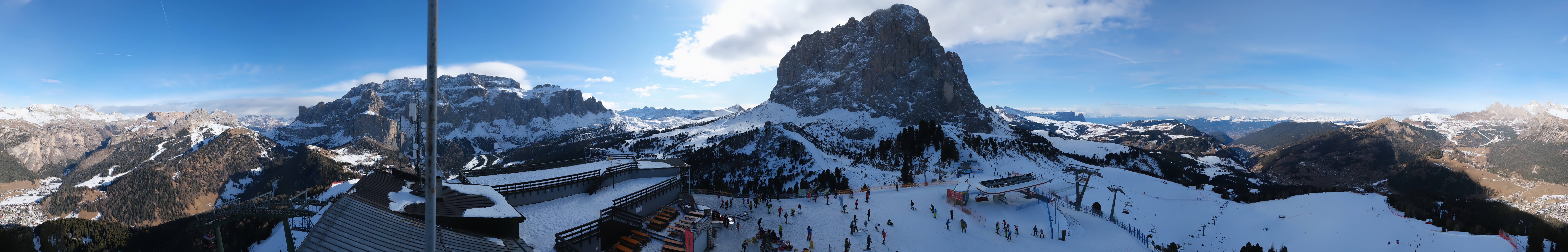 Archiv Foto Webcam Gröden: Ausblick Ciampinoi
