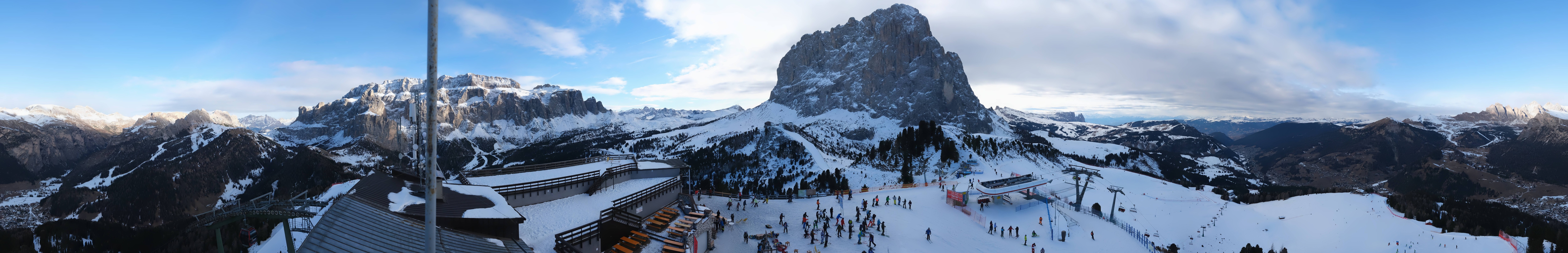 Archiv Foto Webcam Gröden: Ausblick Ciampinoi