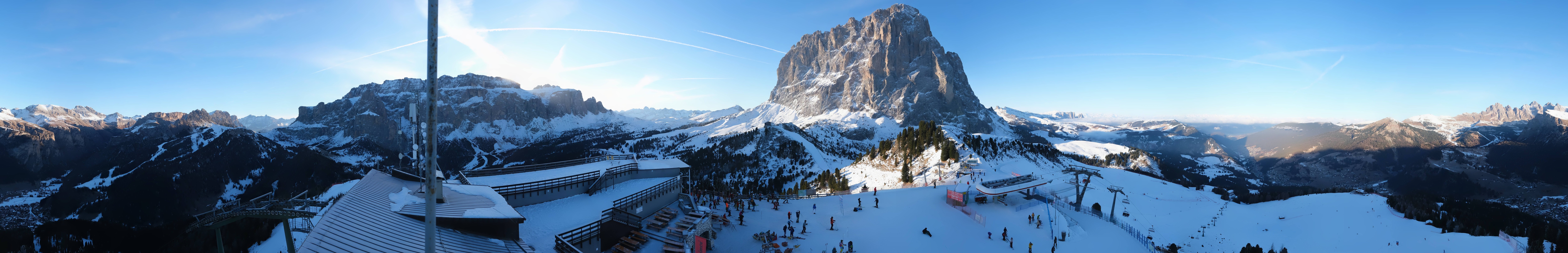 Archived image Webcam Val Gardena - View Ciampinoi top station