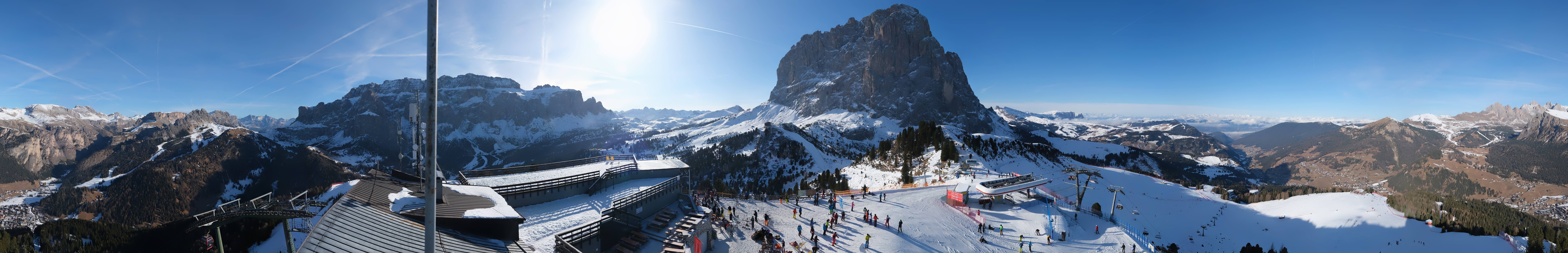 Archiv Foto Webcam Gröden: Ausblick Ciampinoi