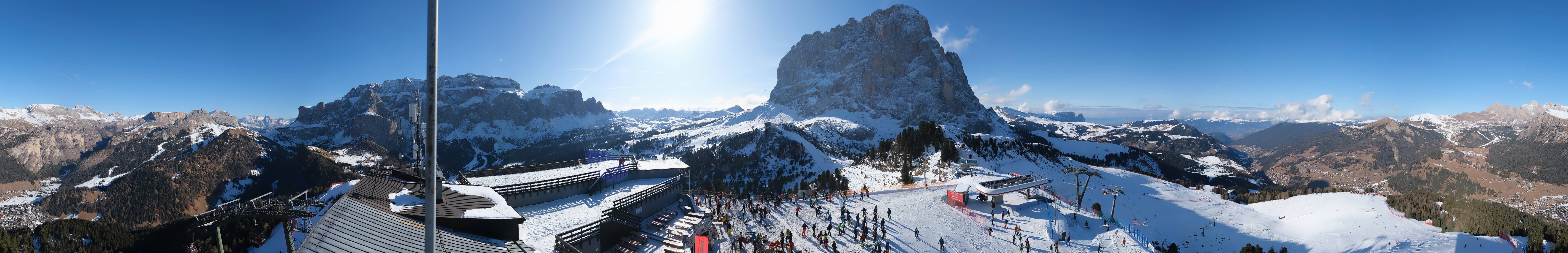 Archiv Foto Webcam Gröden: Ausblick Ciampinoi