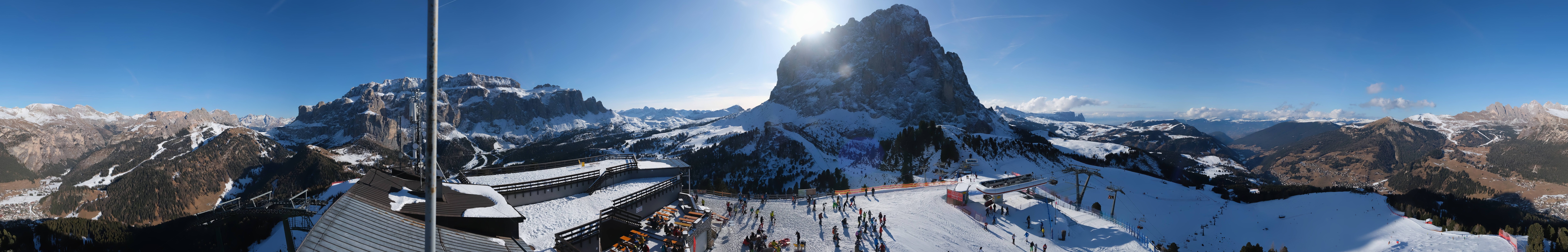 Archiv Foto Webcam Gröden: Ausblick Ciampinoi