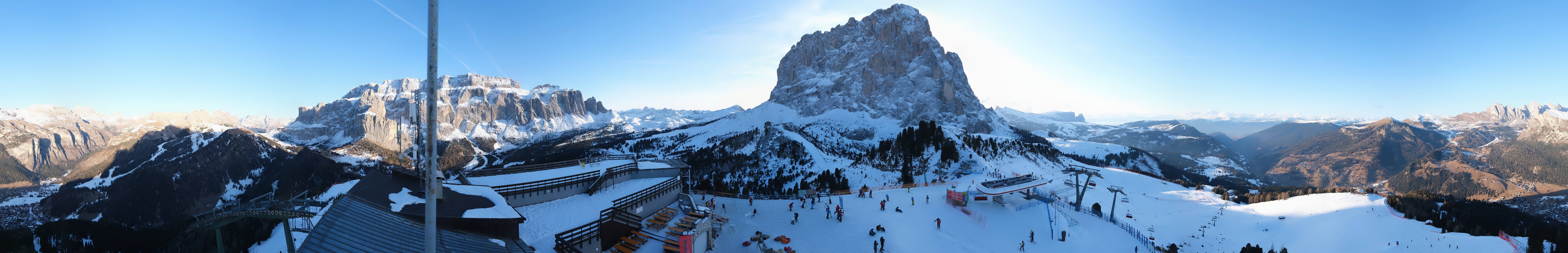 Archiv Foto Webcam Gröden: Ausblick Ciampinoi