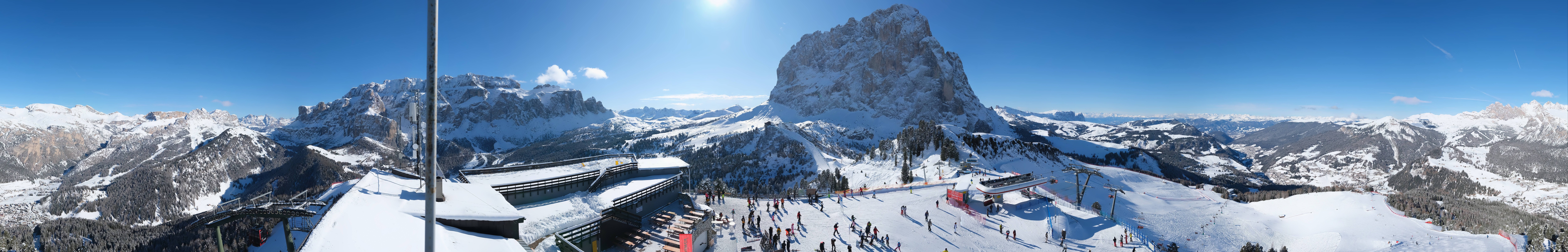 Archiv Foto Webcam Gröden: Ausblick Ciampinoi