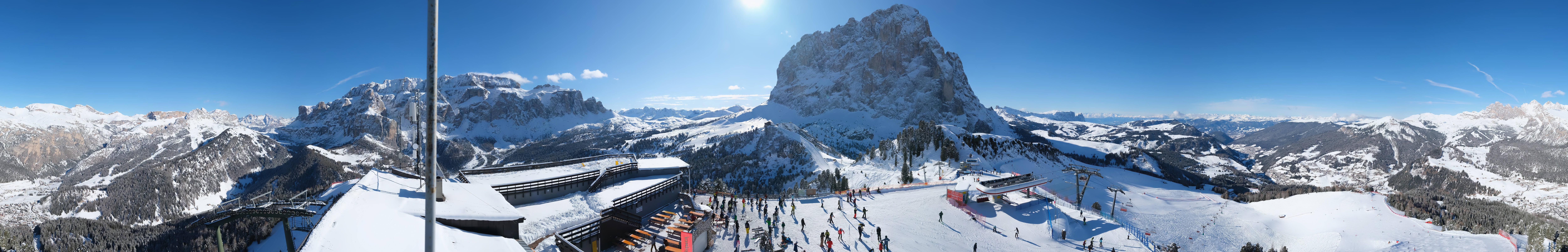 Archiv Foto Webcam Gröden: Ausblick Ciampinoi