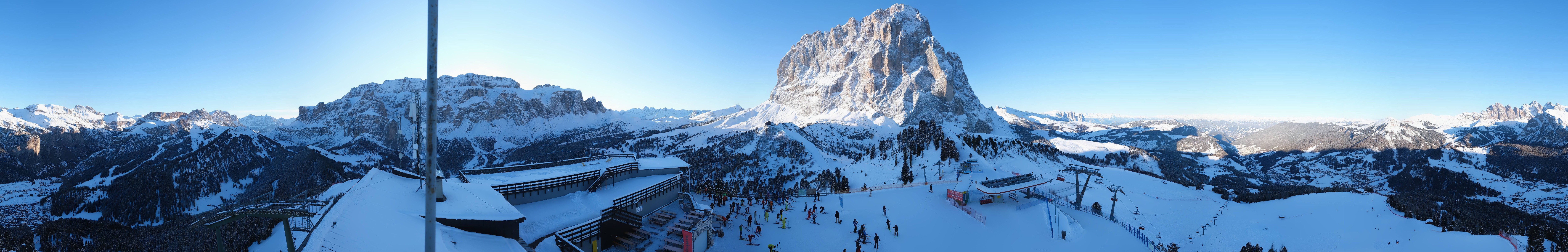Archiv Foto Webcam Gröden: Ausblick Ciampinoi