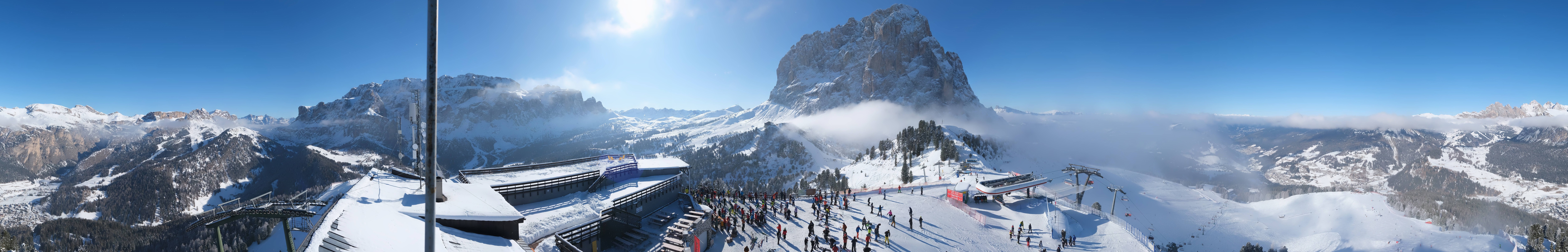 Archiv Foto Webcam Gröden: Ausblick Ciampinoi