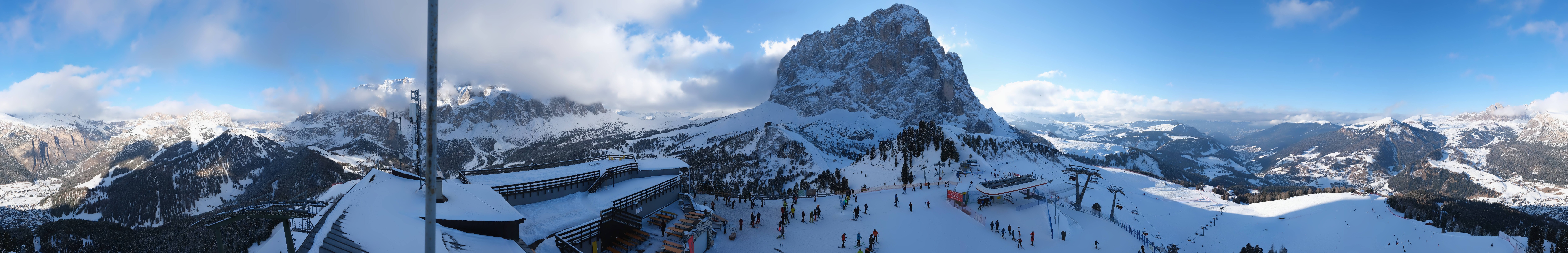 Archiv Foto Webcam Gröden: Ausblick Ciampinoi