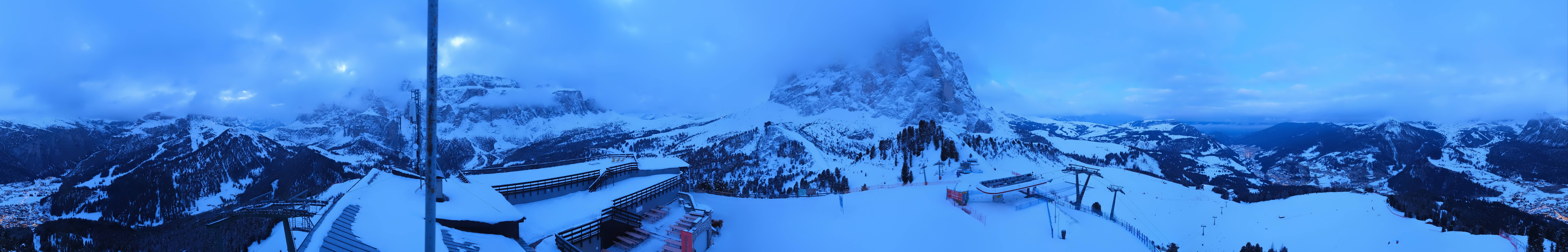 Archiv Foto Webcam Gröden: Ausblick Ciampinoi