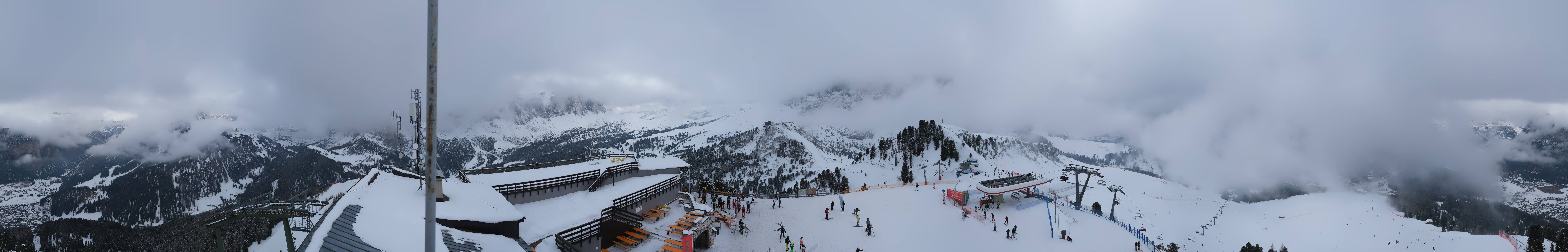 Archiv Foto Webcam Gröden: Ausblick Ciampinoi