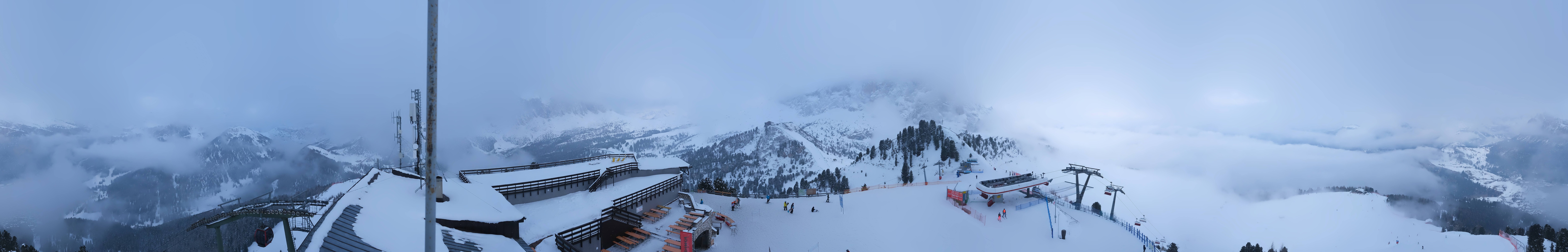 Archiv Foto Webcam Gröden: Ausblick Ciampinoi