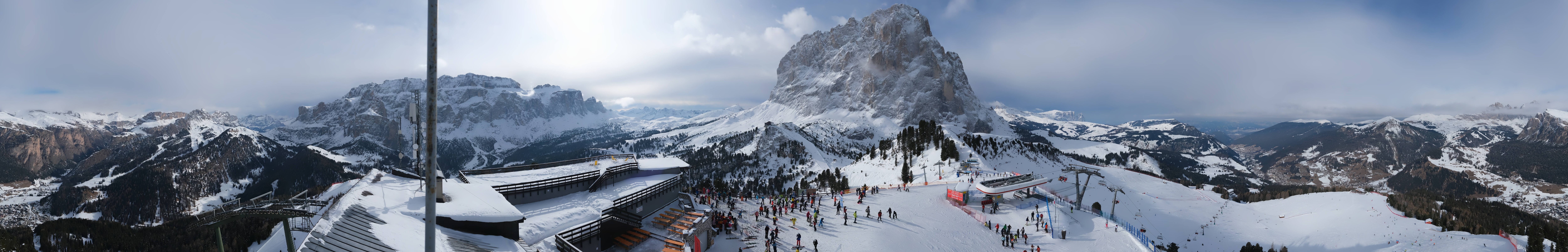 Archiv Foto Webcam Gröden: Ausblick Ciampinoi