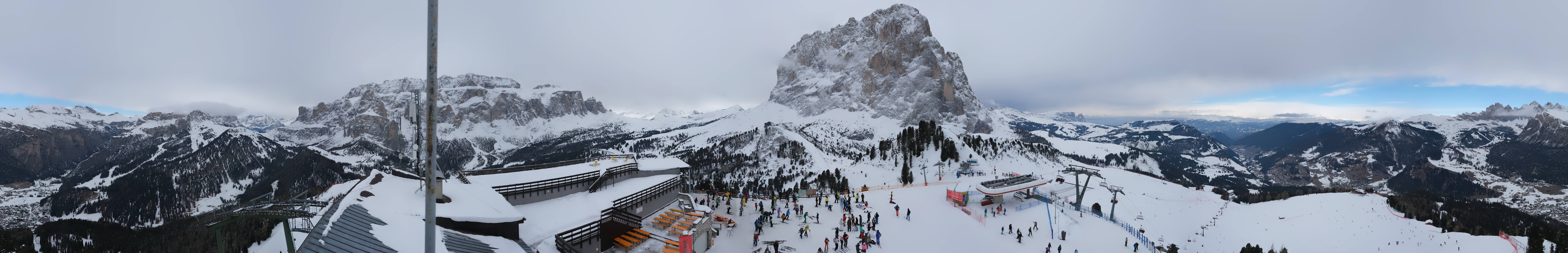 Archiv Foto Webcam Gröden: Ausblick Ciampinoi