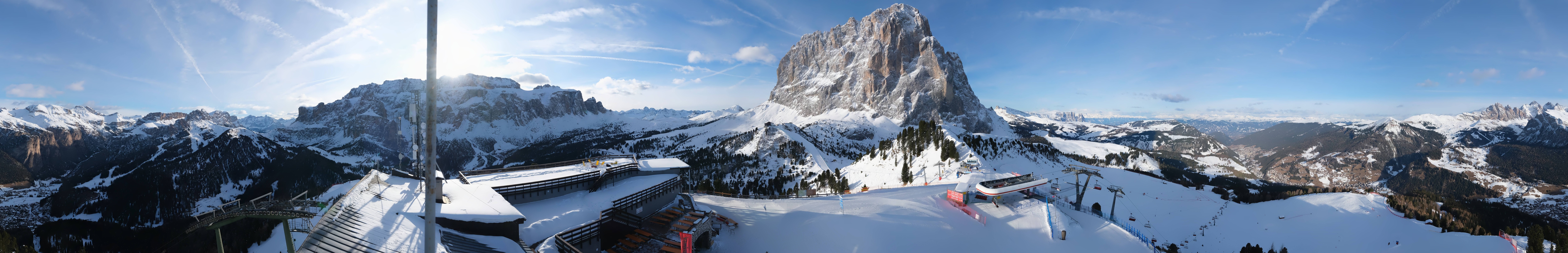 Archiv Foto Webcam Gröden: Ausblick Ciampinoi