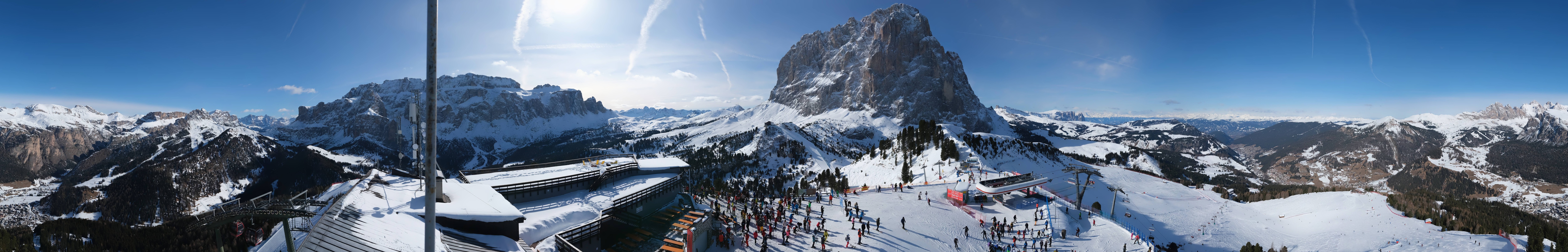 Archiv Foto Webcam Gröden: Ausblick Ciampinoi