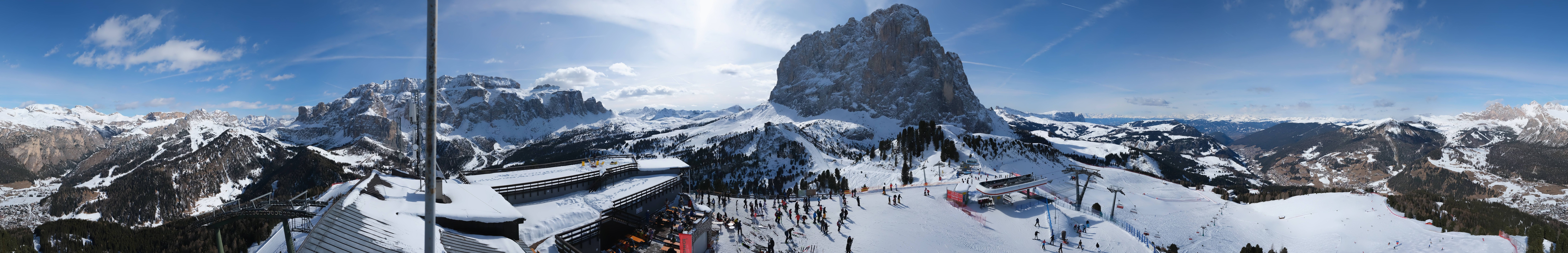 Archiv Foto Webcam Gröden: Ausblick Ciampinoi