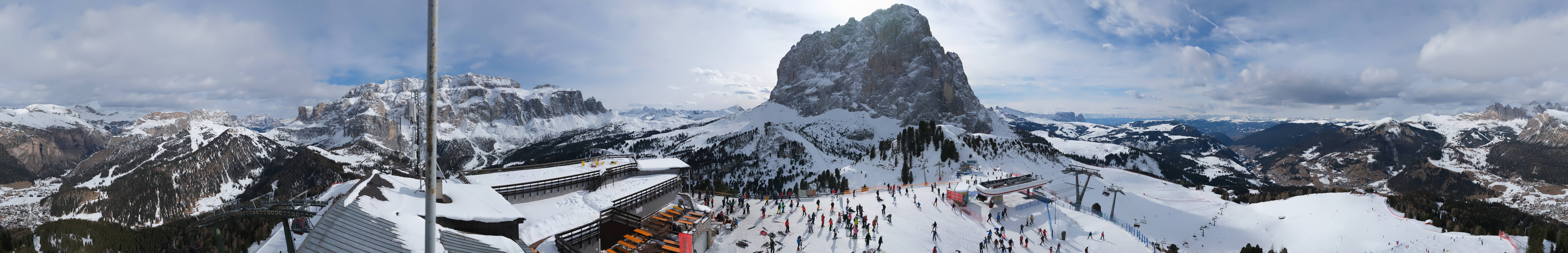 Archiv Foto Webcam Gröden: Ausblick Ciampinoi