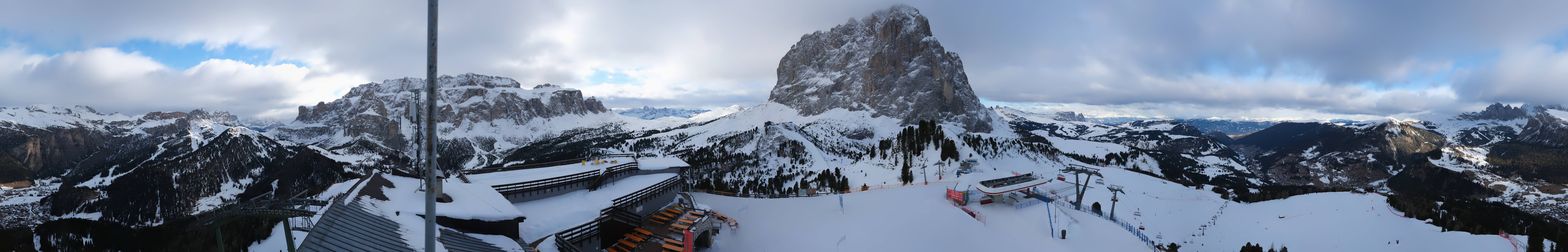 Archiv Foto Webcam Gröden: Ausblick Ciampinoi