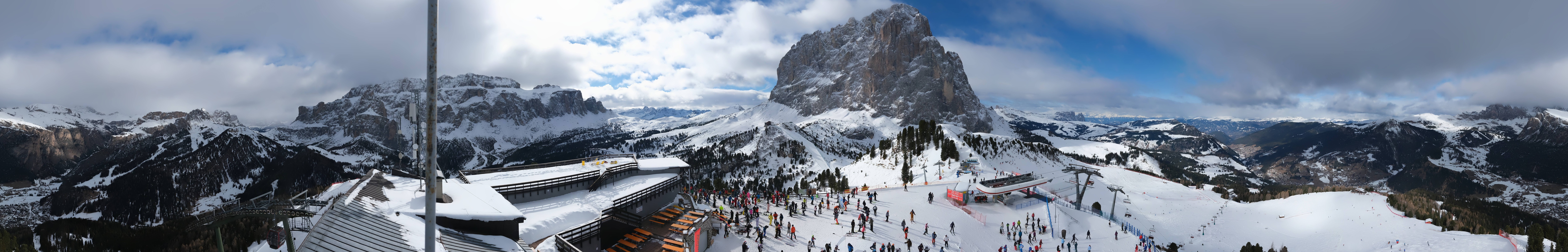 Archiv Foto Webcam Gröden: Ausblick Ciampinoi