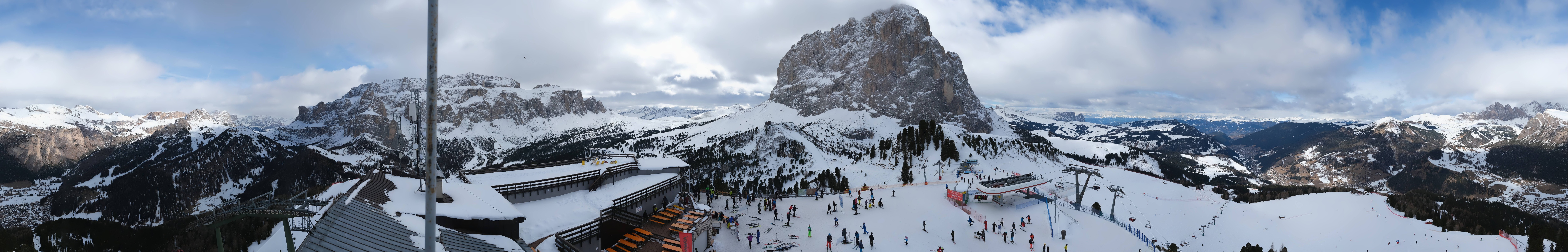 Archiv Foto Webcam Gröden: Ausblick Ciampinoi