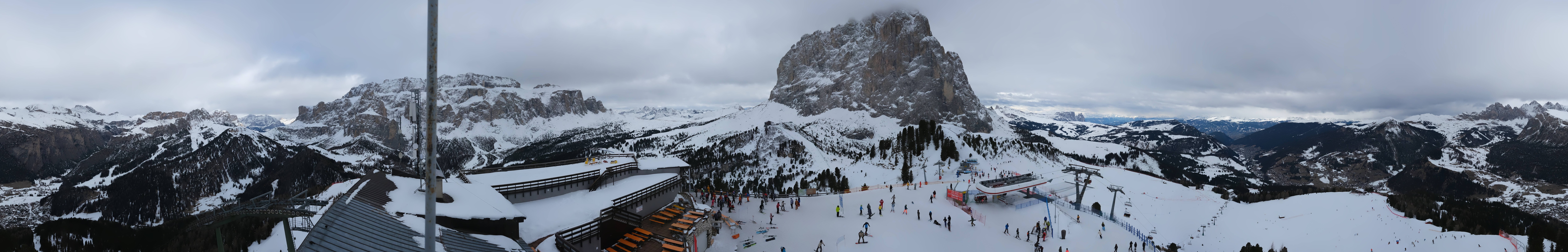Archiv Foto Webcam Gröden: Ausblick Ciampinoi
