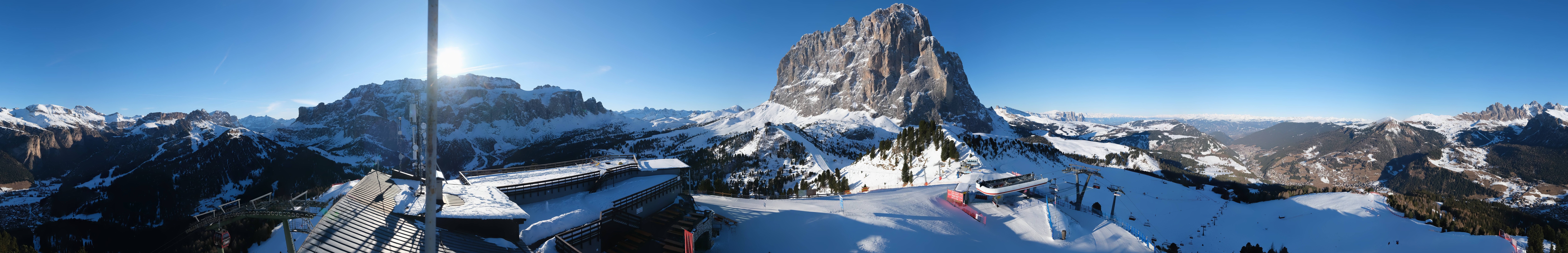 Archiv Foto Webcam Gröden: Ausblick Ciampinoi