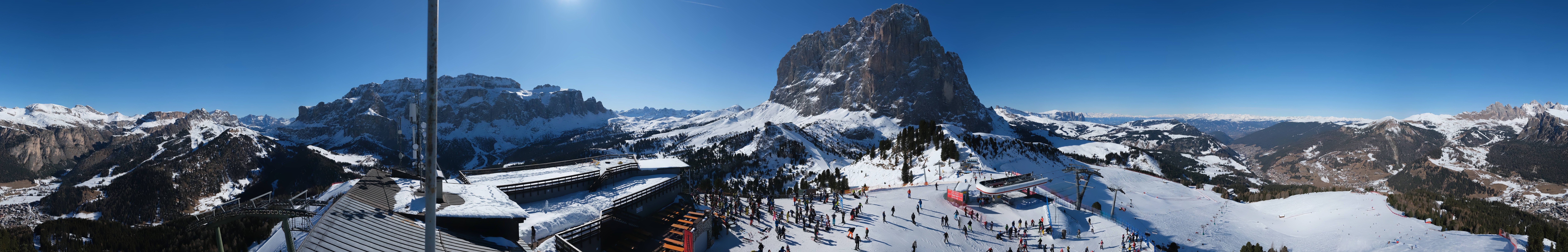 Archived image Webcam Val Gardena - View Ciampinoi top station