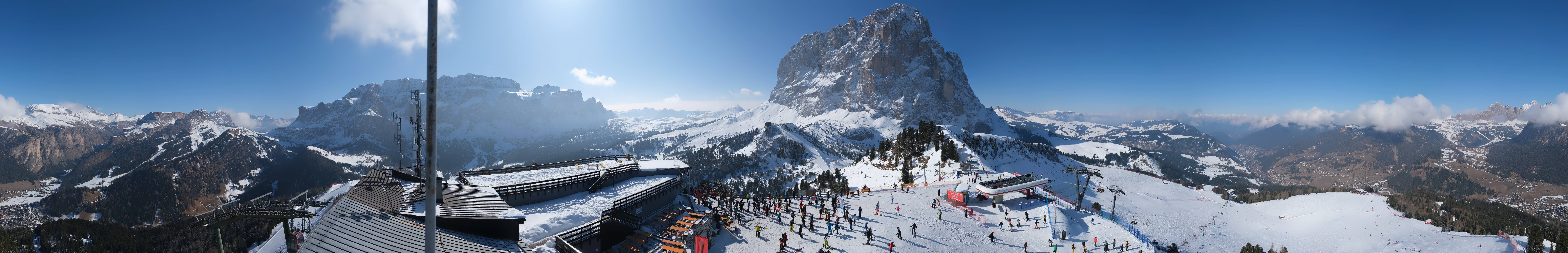 Archiv Foto Webcam Gröden: Ausblick Ciampinoi