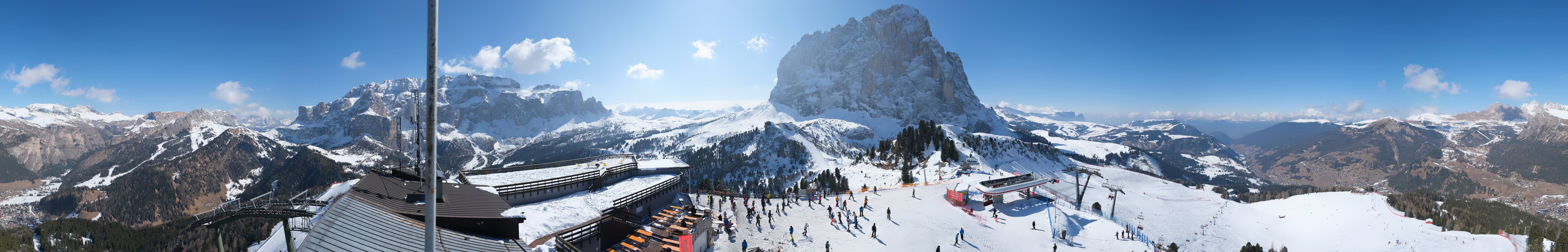 Archiv Foto Webcam Gröden: Ausblick Ciampinoi