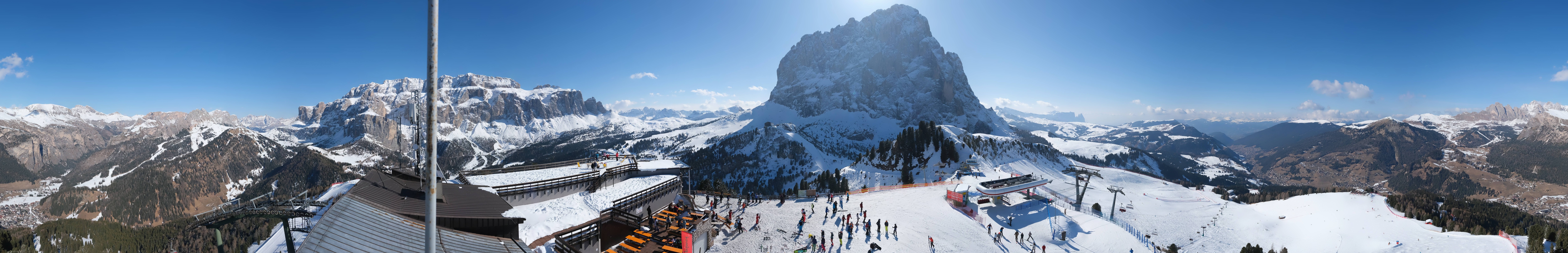 Archiv Foto Webcam Gröden: Ausblick Ciampinoi