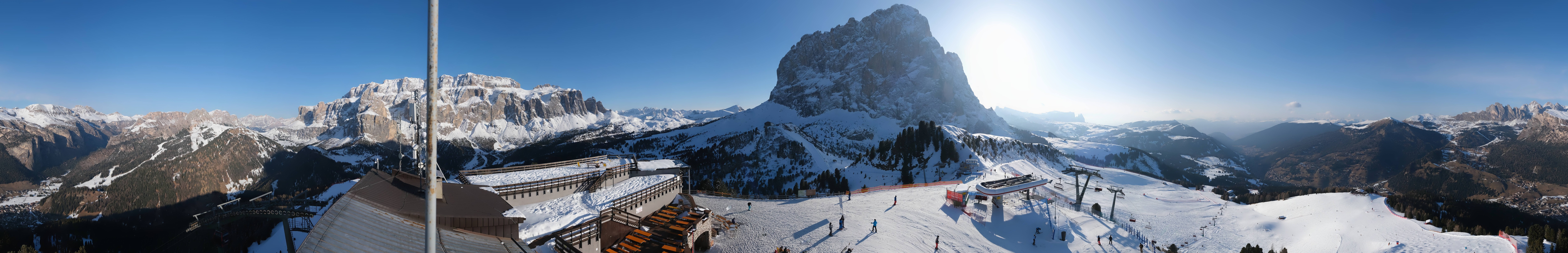 Archiv Foto Webcam Gröden: Ausblick Ciampinoi