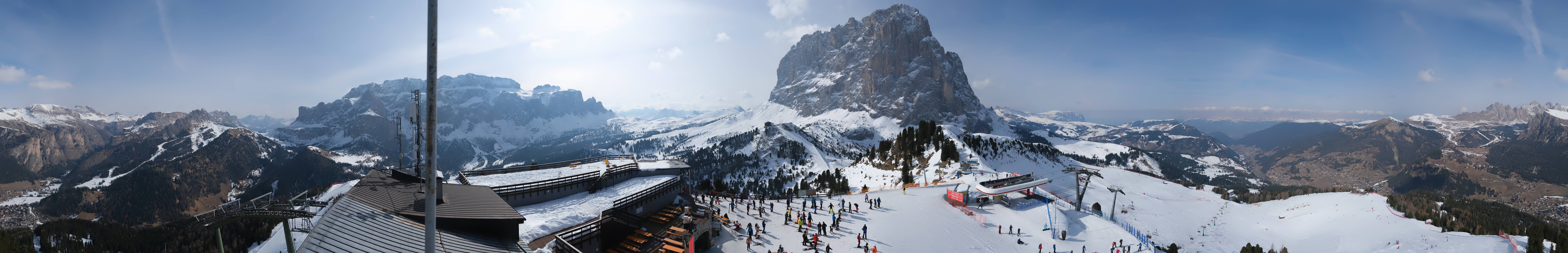 Archiv Foto Webcam Gröden: Ausblick Ciampinoi