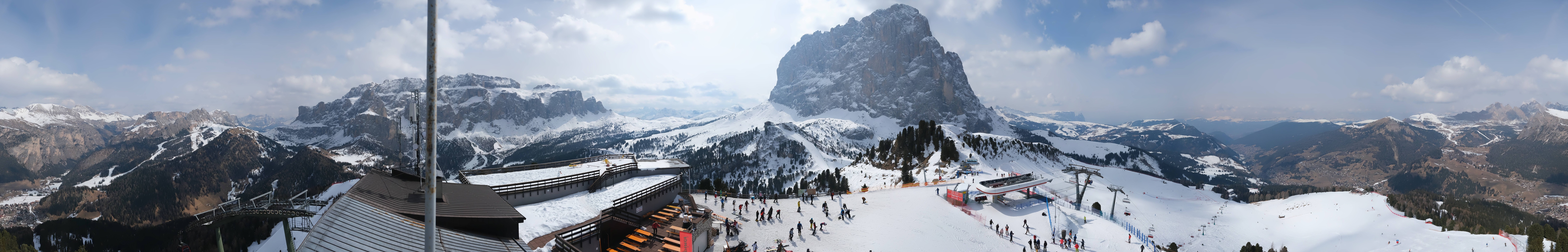 Archiv Foto Webcam Gröden: Ausblick Ciampinoi