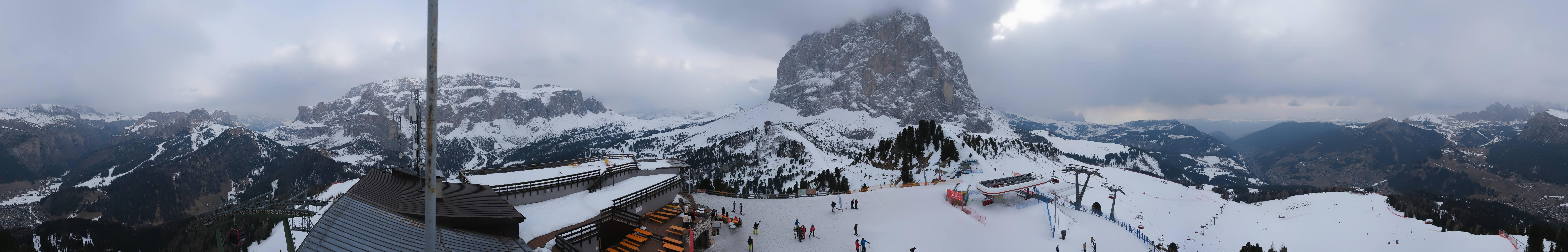 Archiv Foto Webcam Gröden: Ausblick Ciampinoi