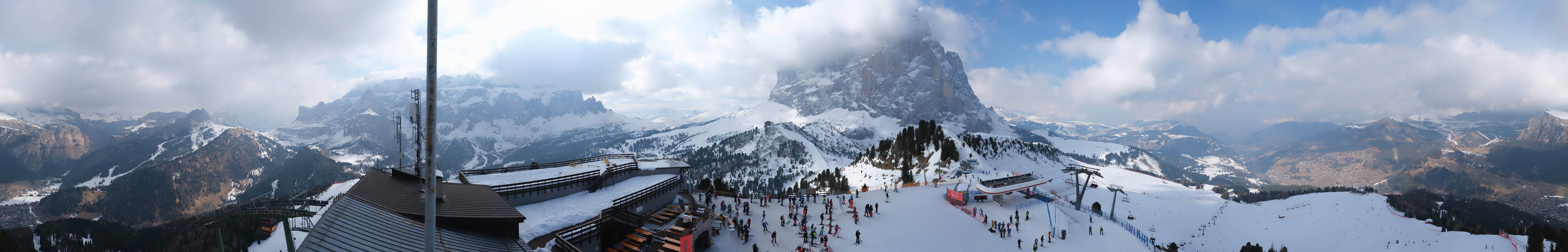 Archiv Foto Webcam Gröden: Ausblick Ciampinoi