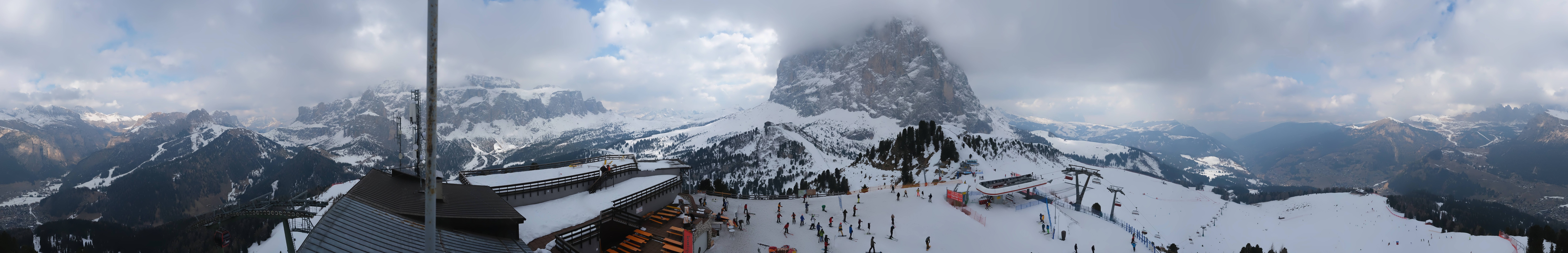 Archiv Foto Webcam Gröden: Ausblick Ciampinoi