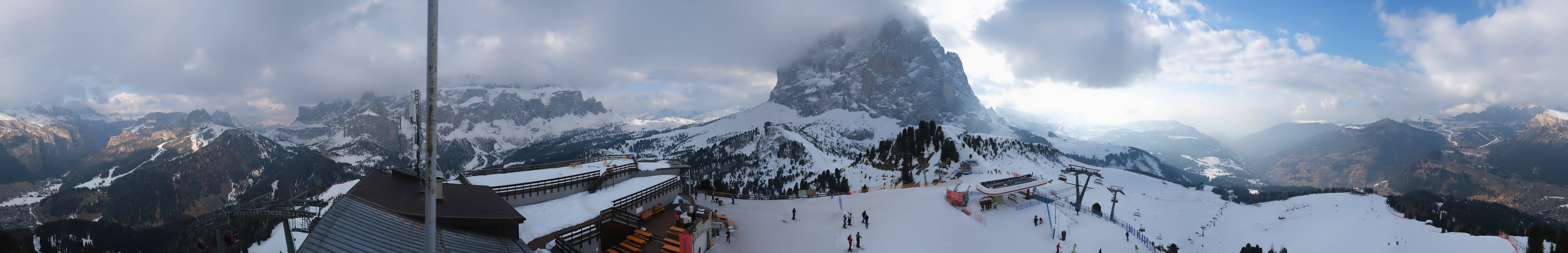 Archiv Foto Webcam Gröden: Ausblick Ciampinoi