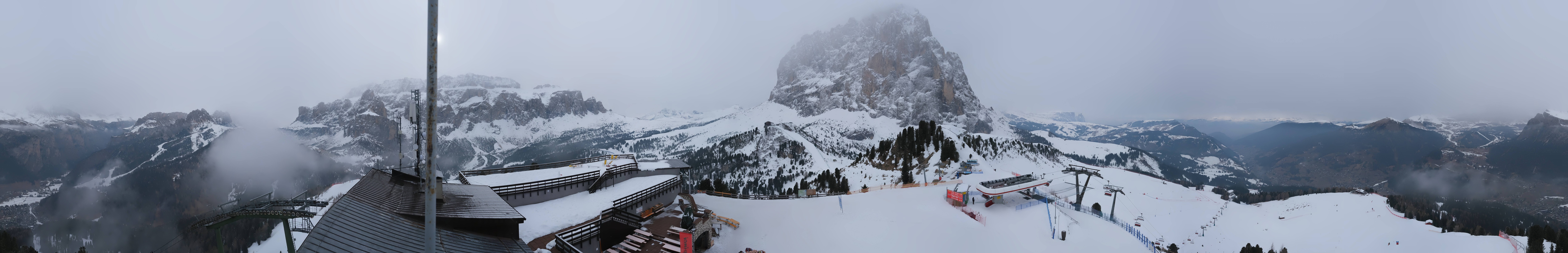 Archived image Webcam Val Gardena - View Ciampinoi top station